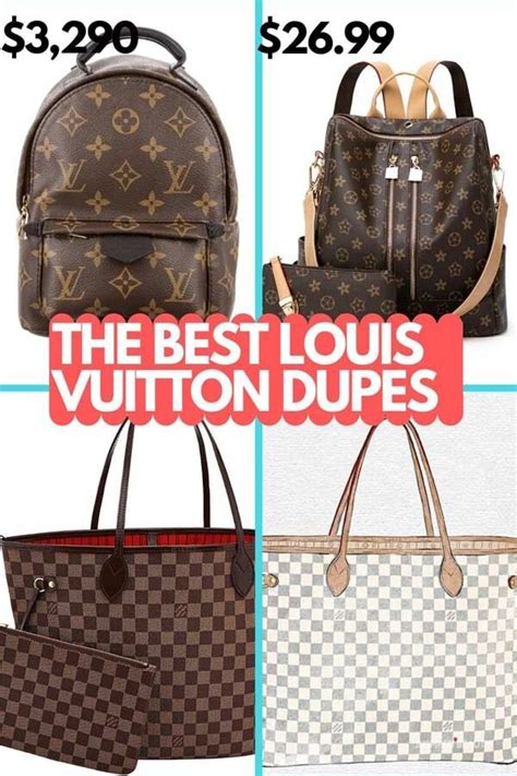 cheap lv in condish that works|The Best Louis Vuitton Dupes From $20 (UPDATED).